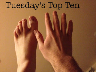 Top ten reasons I shouldn’t be writing a Tuesday’s Top Ten List right now.
